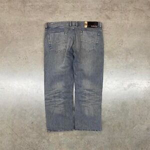 Diesel Y2K Straight Leg Grey Jeans Men's 36x32